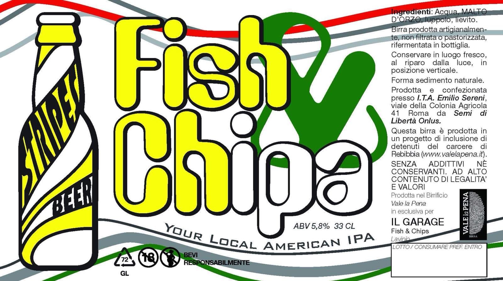 Fish&ChIPA-IPA by Fish&Chips il Garage Anzio